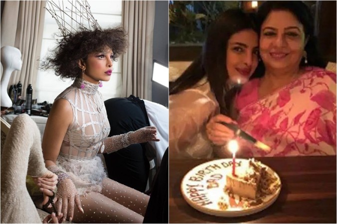 Priyanka Chopra, mother Madhu Chopra Priyanka Chopra, mother Madhu Chopra