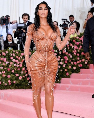 Kim Kardashian at Met Gala 2019 Kim Kardashian