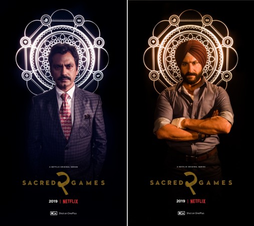 OnePlus 7 Pro used to shoot Sacred Games season 2 posters OnePlus 7 Pro used to shoot Sacred Games season 2 posters