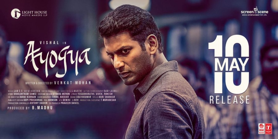 Vishal Krishna in Ayogya. Ayogya