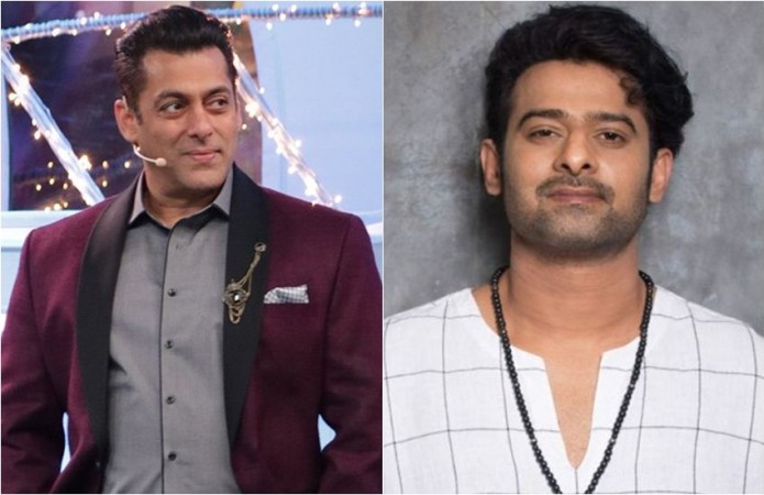 Salman Khan and Prabhas. Salman Khan and Prabhas