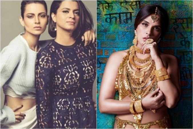 Kangana Ranaut, Rangoli Chandel, Richa Chadha Kangana Ranaut, Rangoli Chandel, Richa Chadha