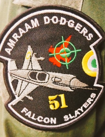 AMRAAM Dodgers patches has been introduced to the IAF No. 51 squadron. Amram Dodgers