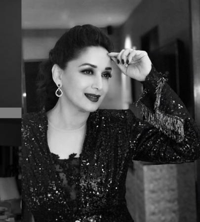 Madhuri Dixit in black and white. Madhuri Dixit BW 2