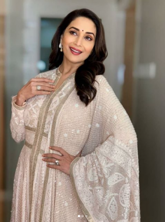 Madhuri Dixit in traditional look. Madhuri Dixit in traditional look