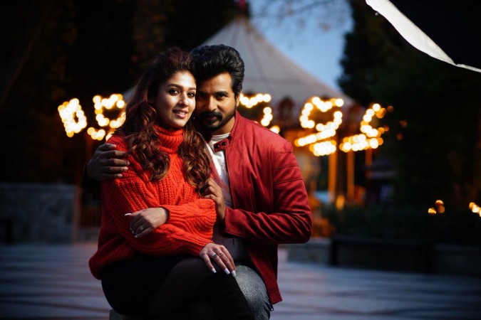 Sivakarthikeyan and Nayanthara in Mr Local. Sivakarthikeyan and Nayanthara in Mr Local