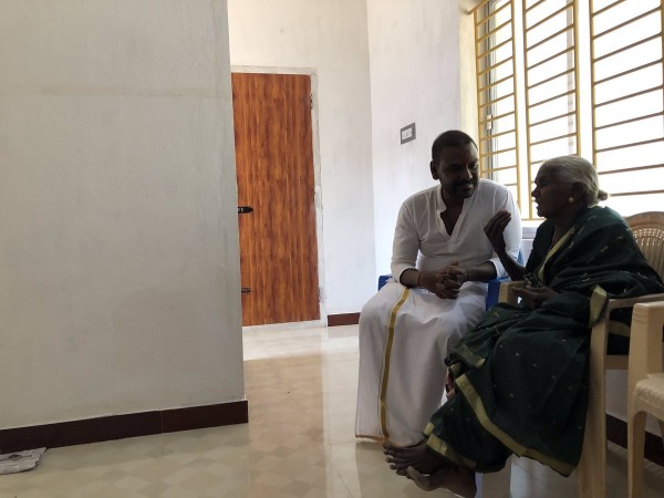 Raghava Lawrence builds a house for Gaja cyclone victim and holds house warming ceremony Raghava Lawrence builds house for Gaja cyclone victim and holds house warming ceremony
