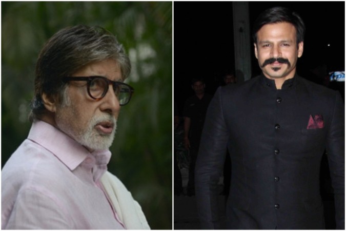 Amitabh Bachchan and Vivek Oberoi Amitabh Bachchan and Vivek Oberoi