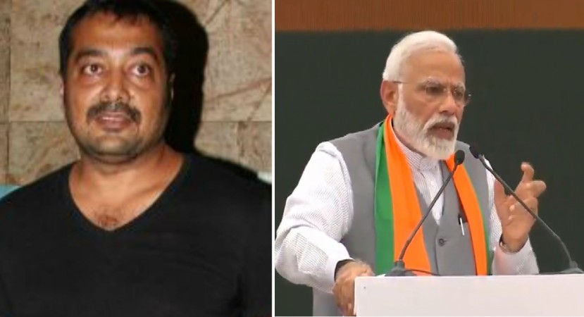 Filmmaker Anurag Kashyap; PM Narendra Modi Anurag Kashyap's tweet to PM
