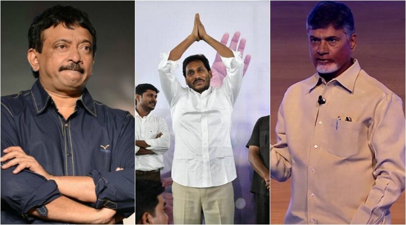 Ram Gopal Varma, YS Jagan Mohan Reddy and Nara Chandrababu Naidu Ram Gopal Varma, YS Jagan Mohan Reddy and Nara Chandrababu Naidu