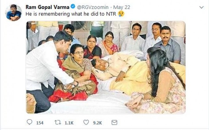 RGV's Twitter post RGV's Twitter post