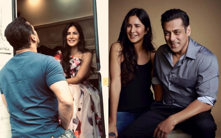 Salman Khan and Katrina Kaif in Bharat promotions. Salman Khan and Katrina Kaif in Bharat promotions