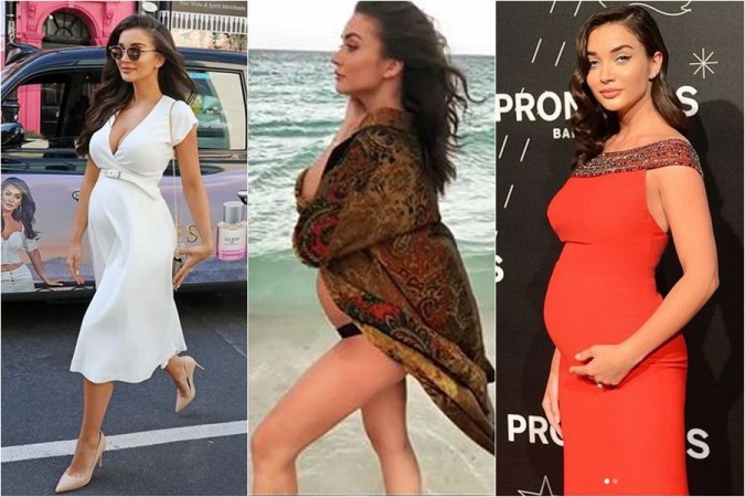 Amy Jackson's baby bump photos Amy Jackson's baby bump photos