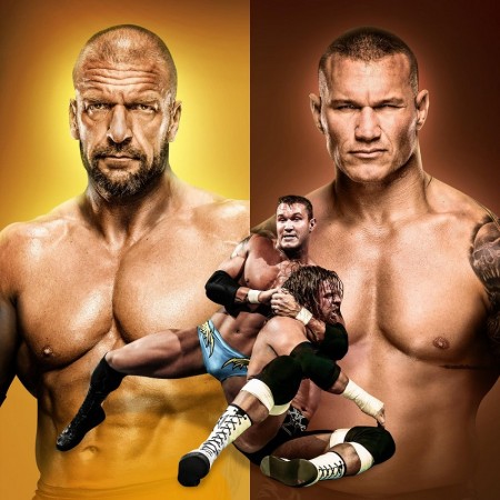Triple H and Randy Orton face-off against each other in Saudi Arabia WWE