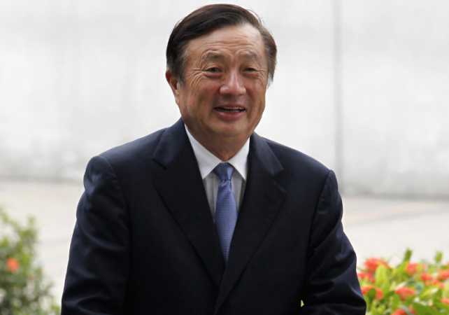 Huawei Technologies' founder and Chief Executive Ren Zhengfei. Ren Zhengfei