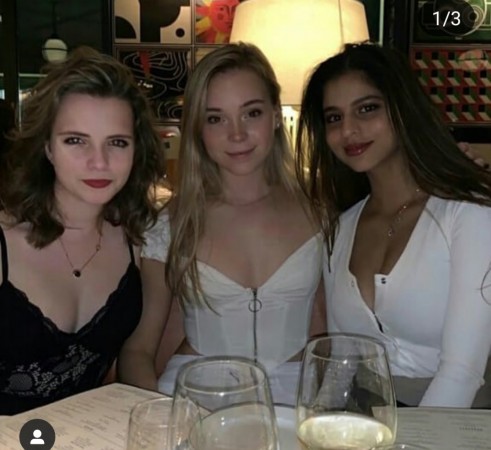 Suhana Khan with friend Suhana Khan