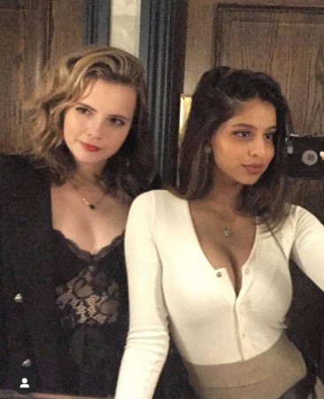 Suhana Khan with friend Suhana Khan