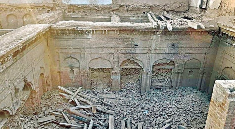 Guru Nanak Palace in Bathanwala village of Pakistan's Punjab province Guru Nanak Palace in Bathanwala village of Pakistan's Punjab province