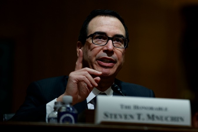 India has been removed from the US treasury department's currency monitoring list. U.S. Treasury Secretary Steve Mnuchin