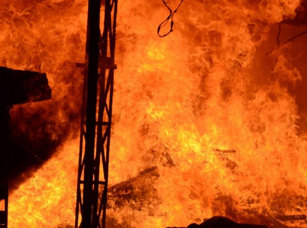 The fire was sparked by a short circuit in the basement of the hostel building. Delhi Fire