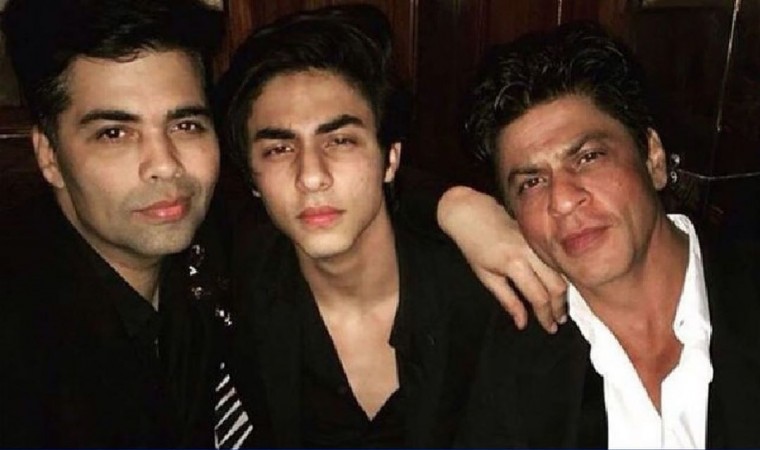 Karan Johar, Aryan Khan, Shah Rukh Khan Karan Johar, Aryan Khan, Shah Rukh Khan