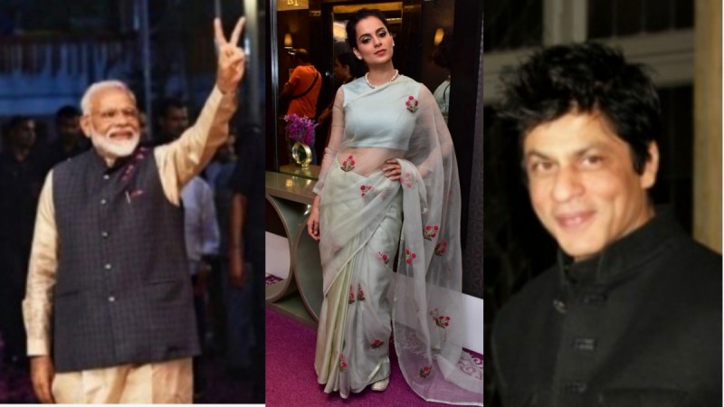Narendra Modi swearing-in ceremony: Kangana Ranaut, Shah Rukh Khan among guests. Narendra Modi swearing-in ceremony: Kangana Ranaut, Shah Rukh Khan among guests