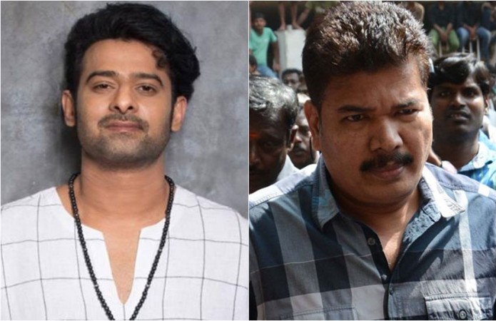 Prabhas and Shankar. Prabhas and Shankar