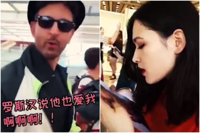Hrithik Roshan's Chinese fan goes crazy Hrithik Roshan's Chinese fan goes crazy