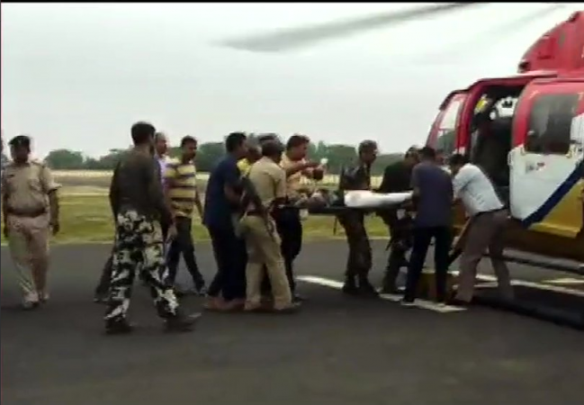 The injured have been shifted to the hospital. Naxal encounter