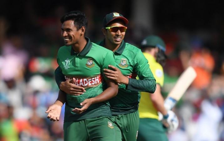Mustafizur Rahman's three wickets made a huge difference to the game Mustafizur Rahman