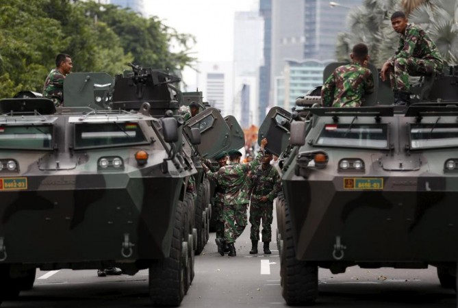 Seven police officers were at the post in Sukoharjo district at the time of the blast by the Islamic State Islamic State