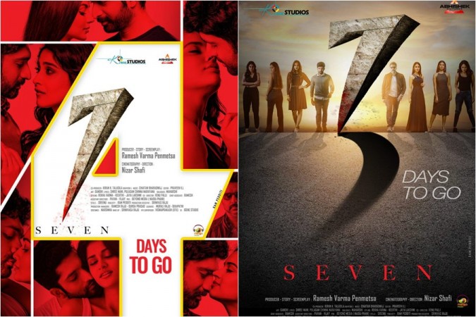 Seven movie posters Seven movie posters