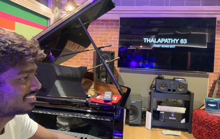 Atlee Kumar and AR Rahman working on Vijay's Thalapathy 63 songs. Atlee Kumar