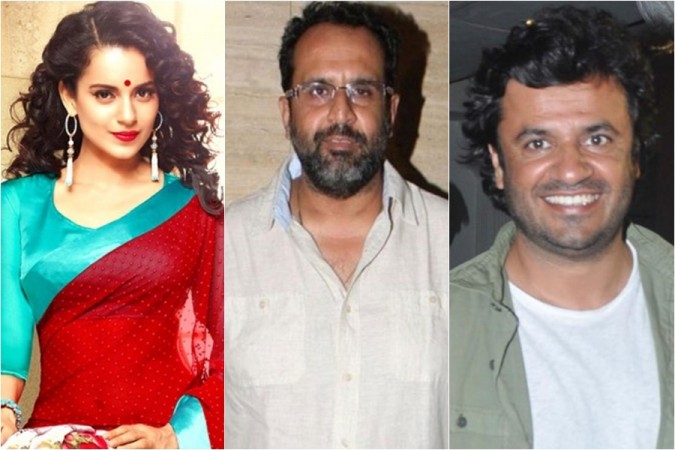 Kangana Ranaut, Aanand L Rai, Vikas Bahl Kangana Ranaut, Aanand L Rai, Vikas Bahl