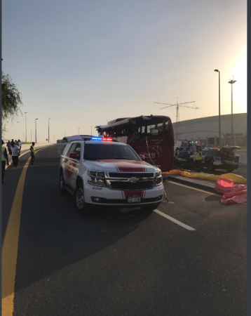 Four Indians were discharged after the first aid treatment while three others are still undergoing treatment. Dubai-Oman