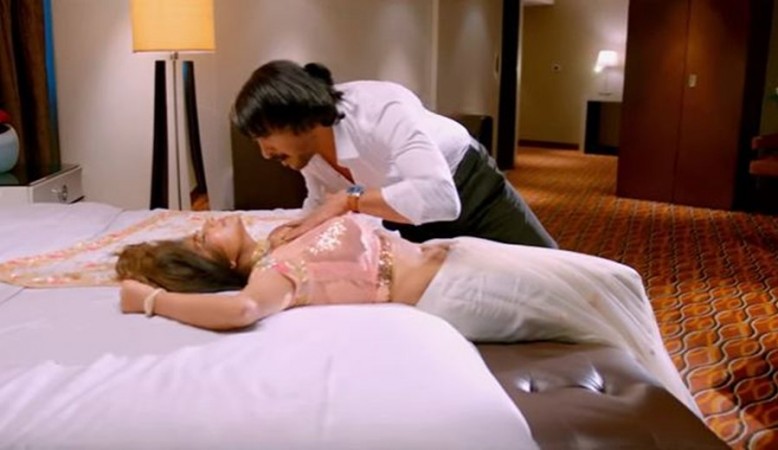 Upendra-Rachita Ram's erotic scene from I Love You Upendra-Rachita Ram's erotic scene from I Love You