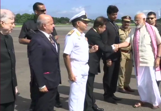 PM Modi in Thrissur
