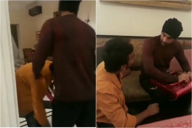 Ranbir Kapoor meets a fan Ranbir Kapoor meets a fan