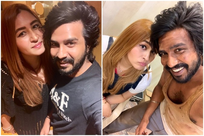 The photos posted by Vishnu Vishal on his timeline Jwala Gutta Vishnu Vishal