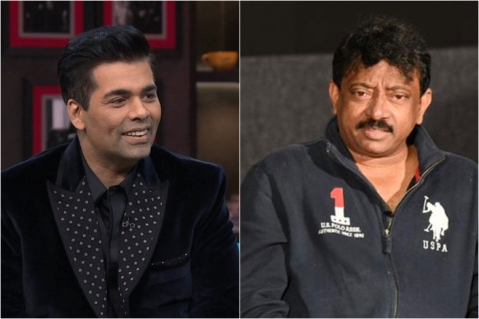 Karan Johar and Ram Gopal Varma Karan Johar and Ram Gopal Varma
