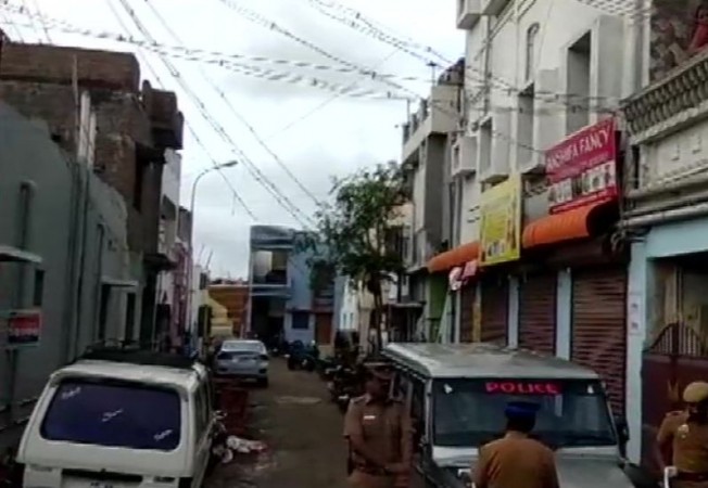 Raids taking place in Anbunagar in Coimbatore NIA raids in coimbatore 1