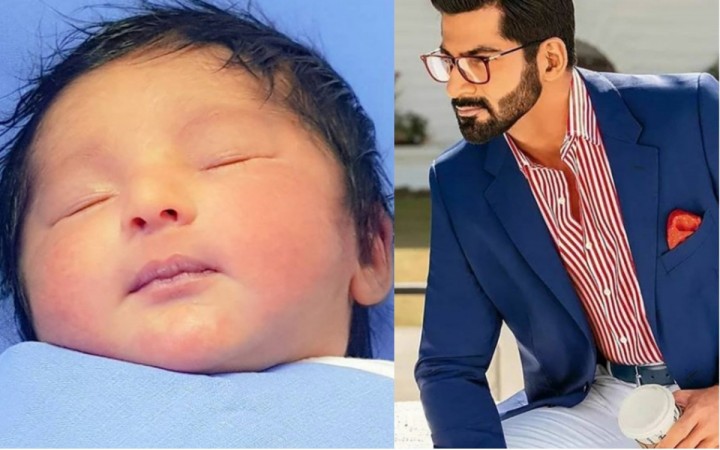 Vivan Bhathena and his baby daughter Nivaya. Vivan Bhathena and his baby daughter Nivaya