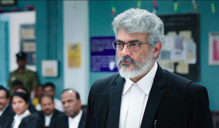 Ajith Kumar in Nerkonda Paarvai. Ajith in Nerkonda Paarvai