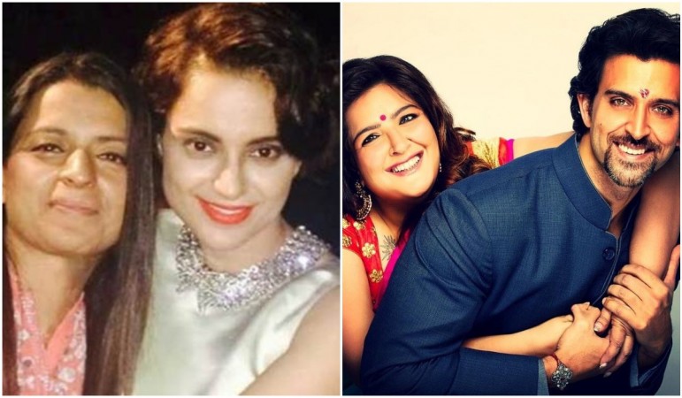 Tension in Hrithik Roshan's family increases after Kangana Ranaut's sister made a tweet on Sunaina. Tension in Hrithik Roshan's family increases after Kangana Ranaut's sister made a tweet on Sunaina