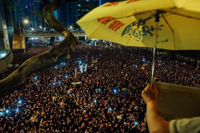 Around 2 million people participated in the mass movement against the proposed extradition bill on Sunday, June 16. Hong Kong Protests -Sunday