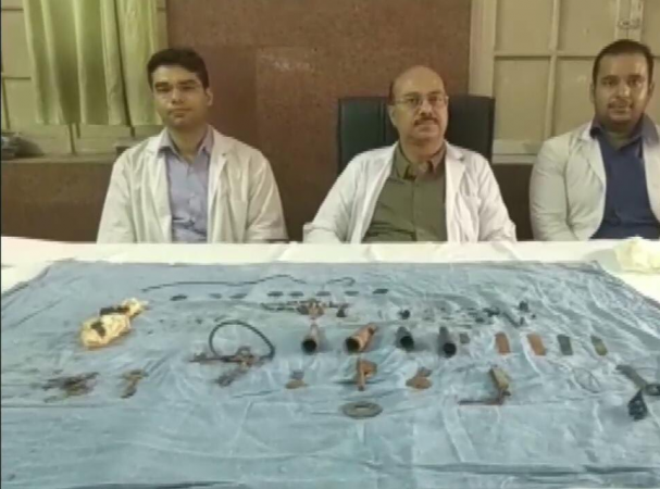 A team of doctors who conducted the hospital. udaipur hospital