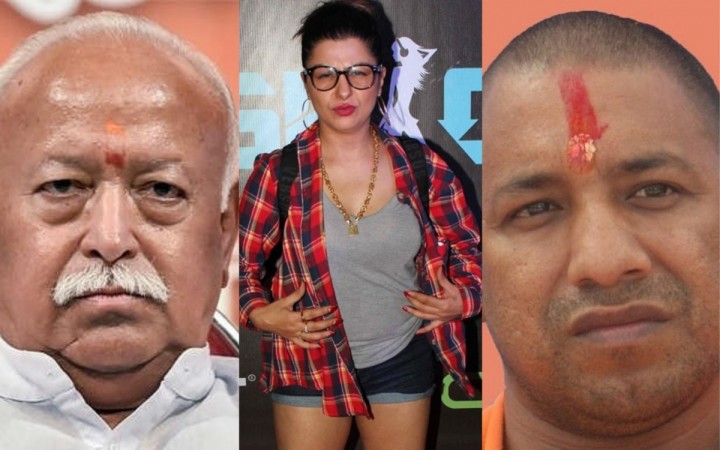 Hard Kaur charged under sedition for comments on Mohan Bhagwat and Yogi Adityanath. Hard Kaur slams Mohan Bhagwat and Yogi Adityanath