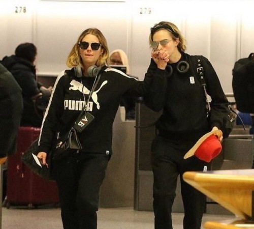 Cara Delevingne and Ashley Benson Cara Delevingne and Ashley Benson