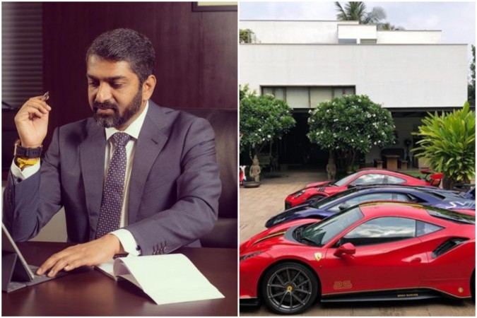 Boopesh Reddy and his cars Boopesh Reddy