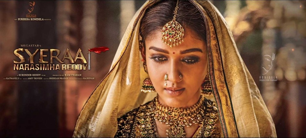 Nayanthara as Siddhamma from Sye Raa Nayanthara
